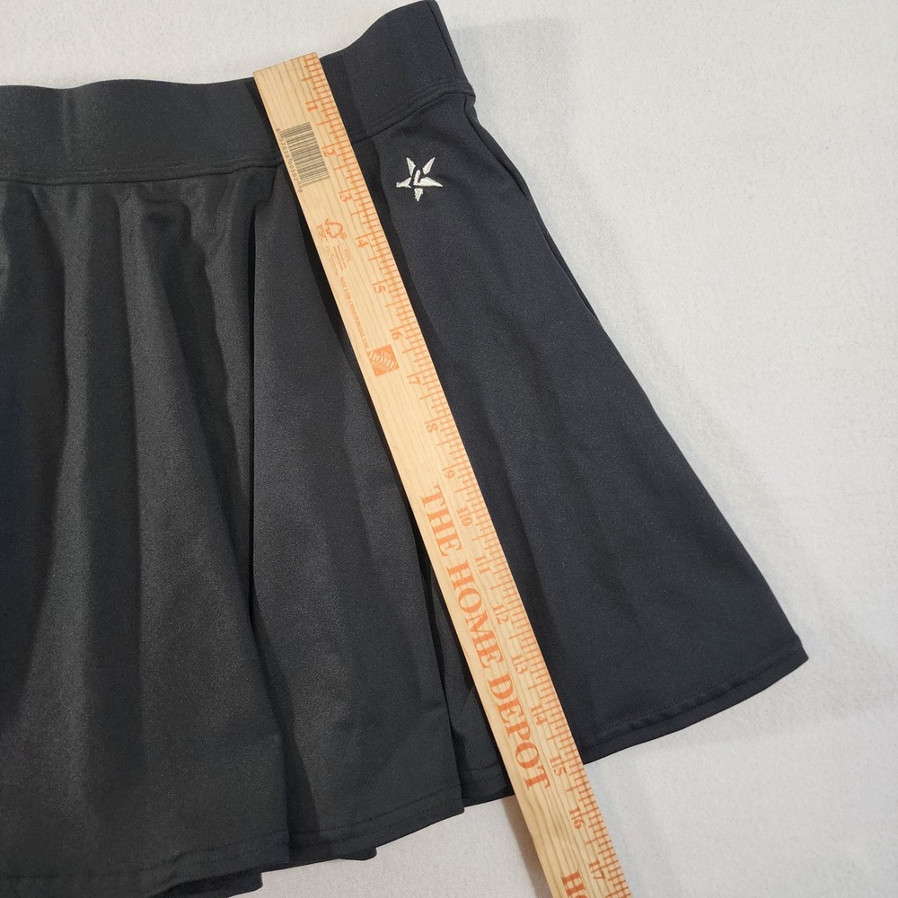 Rebel Athletic Black Pleated Cheer Skirt Adult XL U212 03D RR2136BK - Picture 8 of 9